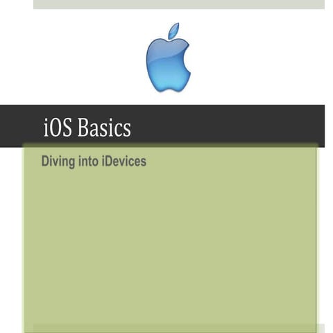 iOS Basics