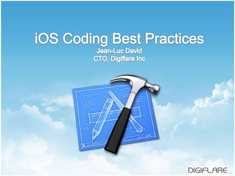 Ios coding best practices