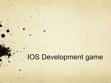 Ios development