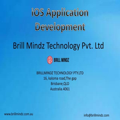 Ios game development in australia