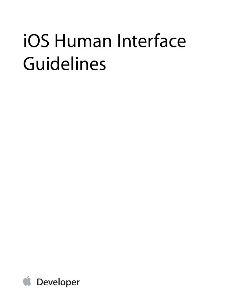 Bootcamp Human Interface Guidelines Examples – PHXN