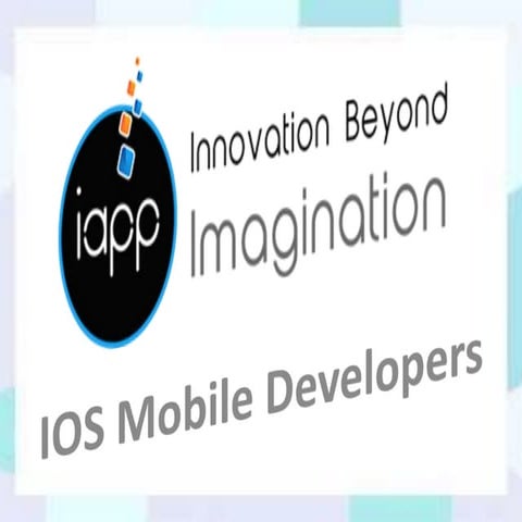 Ios mobile developers