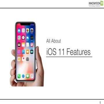 Know Everything about iOS 11 Features
