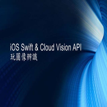 iOS swift & Cloud Vision API 玩圖像辨識