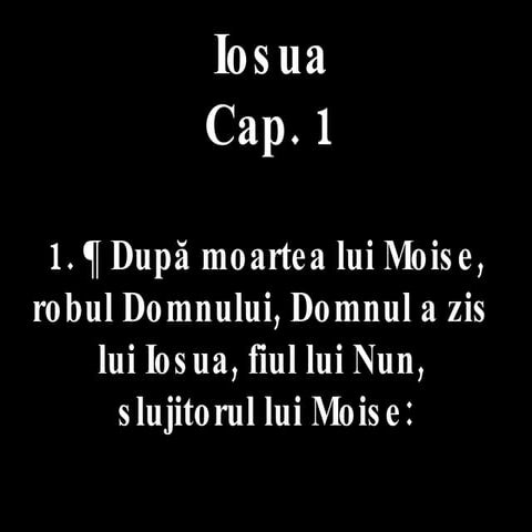 Iosua 01