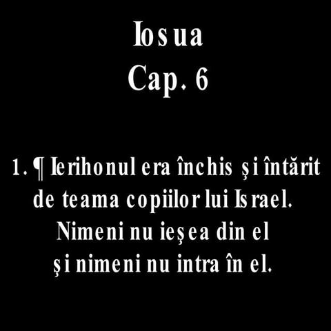 Iosua 06