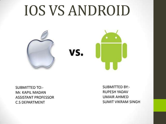 Ios vs android