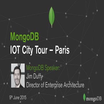 IOT Paris Seminar 2015 - Enabling Transformation to the IOT