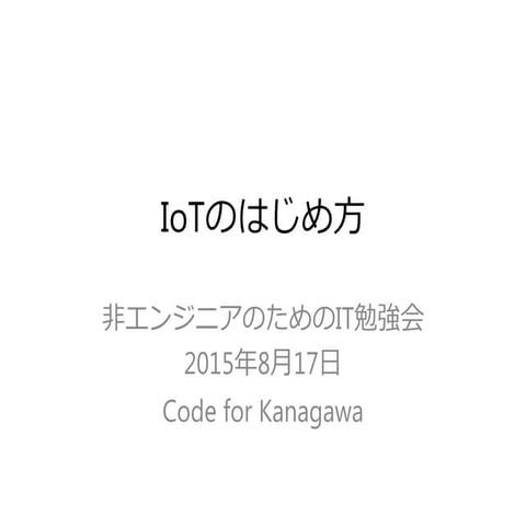 農業とIoT