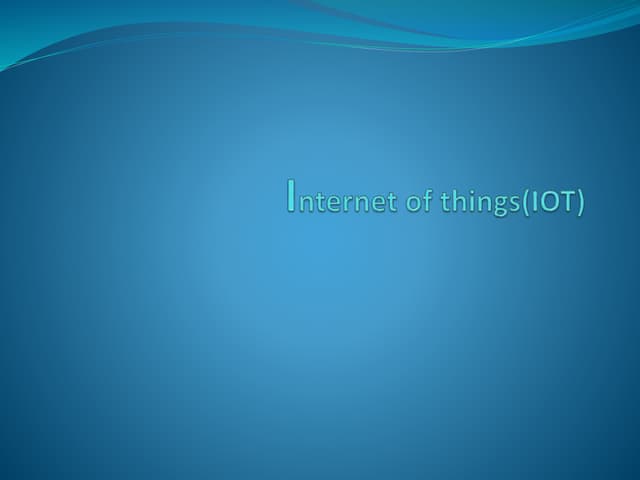 Iot
