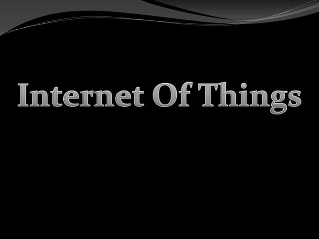 Internet of Things