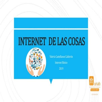 El Internet de las cosas IoT - Presentación PowerPoint | PPTX