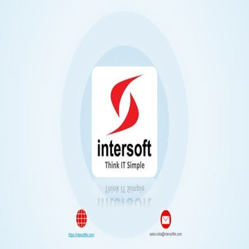 Infointersoftkk presentations