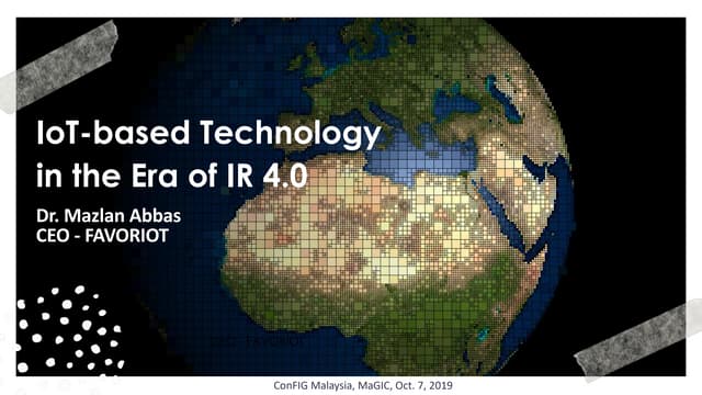 IoT-Based Technology in the Era of IR 4.0