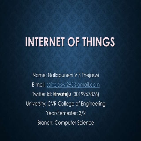 Internet of Things