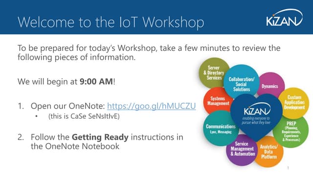 Iot Workshop Columbus