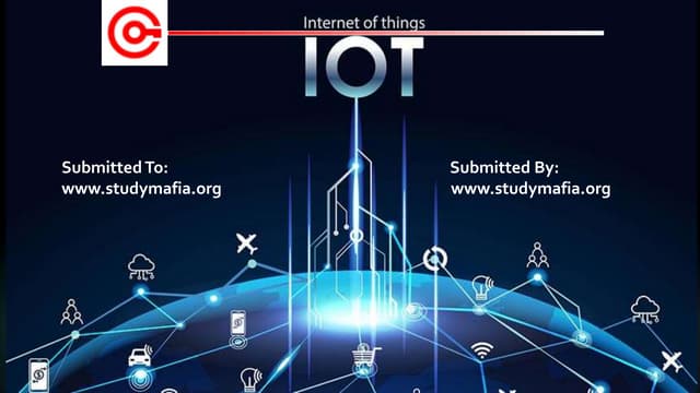 Iot internet-of-things-ppt