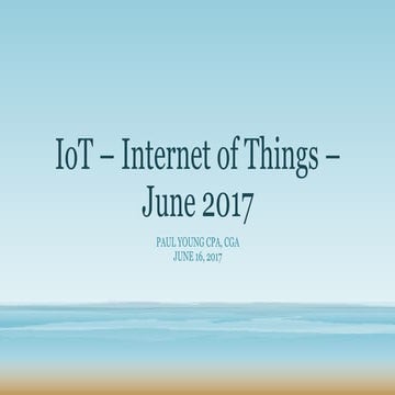 IoT spending to surpass $800 billion in 2017, led by hardware