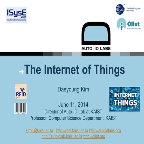 The Internet of Things: Tutorial for students