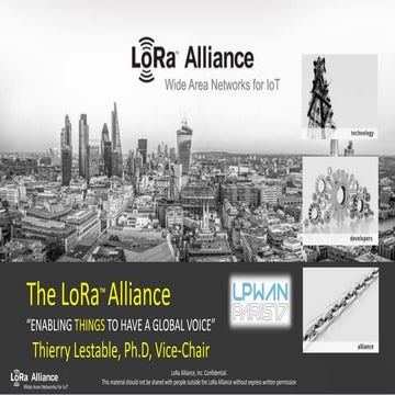 Io t loraalliance-lpwan_conf_paris_22032017_v2
