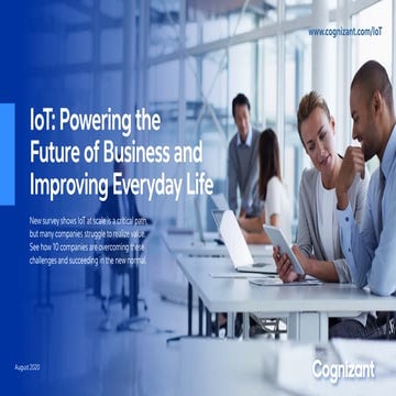 IoT: Powering the Future of Business and Improving Everyday Life
