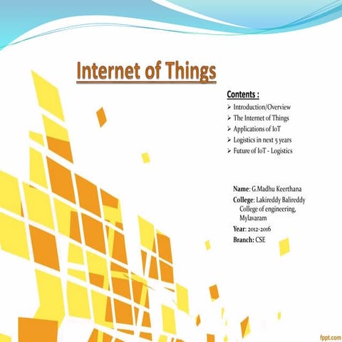 Iot ppt