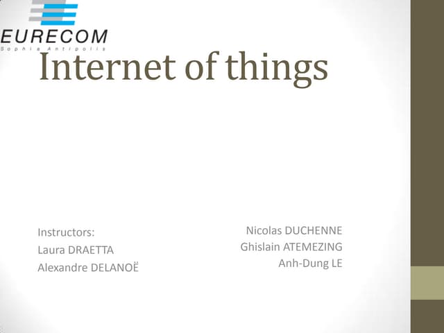 The Internet of Things