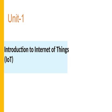 Introduction to Internet of thingsT-Unit-1.pptx
