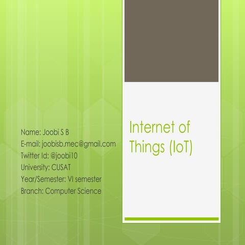Internet of Things