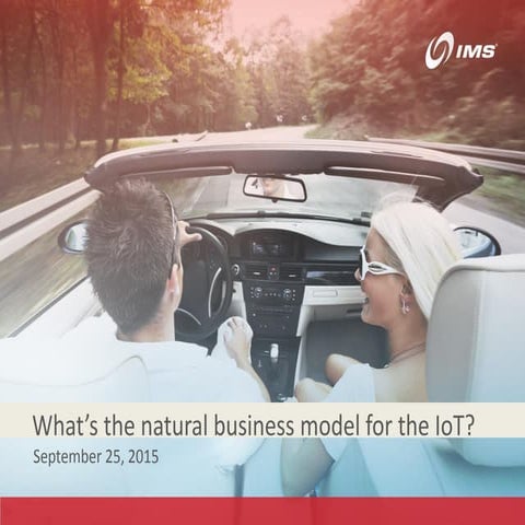 What is the Natural Business Model for the Internet of Things - Blair Currie ...
