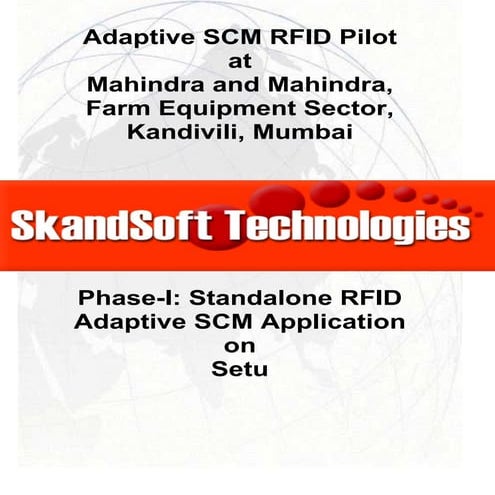 IoT Adaptive Inventory in Manufacturing SCM Mahindra and Mahindra