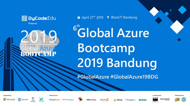 Global Azure Bootcamp 2019 - AIoT powered by Azure