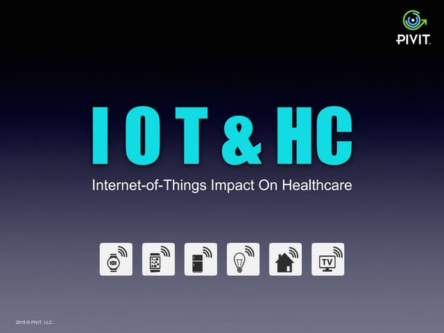 Iot and Healthcare