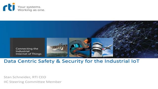 IoT and M2M Safety and Security 	