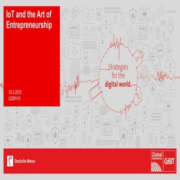 IoT and the art of entrepreneurship