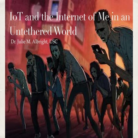 #IoT and the internet of me #ai #blockchain Talk april 2018