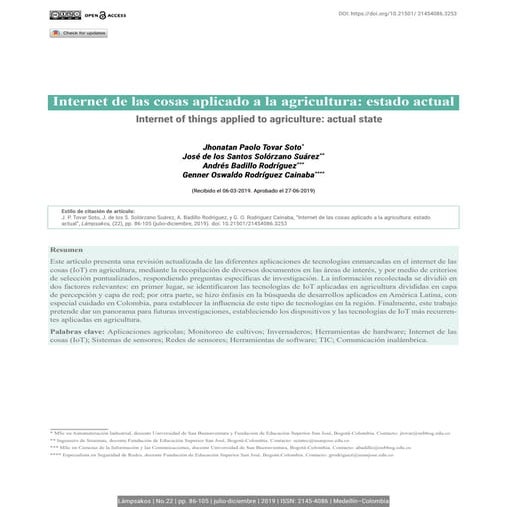 Iot aplicado a la agricultura