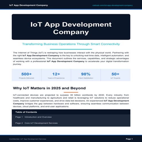 Comprehensive IoT App Development Services for Business Transformation ...