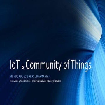 IoT Geeks & Internet of Things