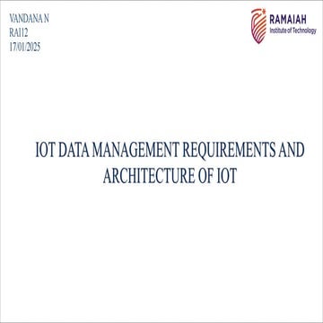 IOT DATA MANAGEMENT REQUIREMENTS AND ARCHITECTURE OF IOT.pdf
