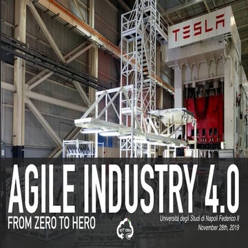 Agile Industry 4.0 - IoT Day 2019