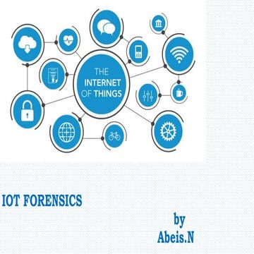 Iot forensics