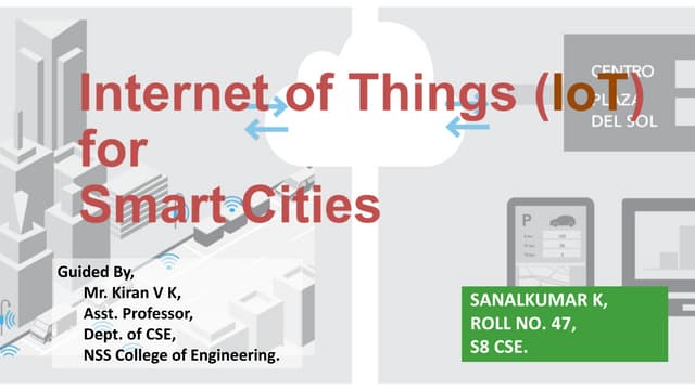 Iot for smart city