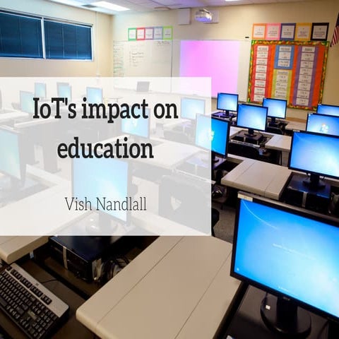 IoT's impact on education