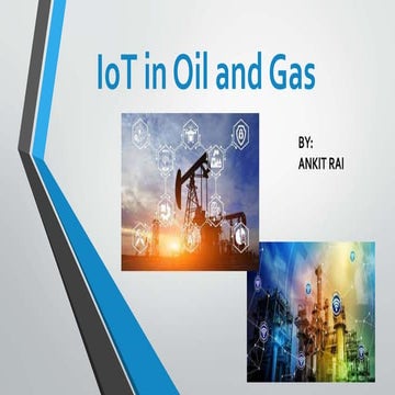 IoT in Oil and Gas Industry