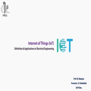 IoT in Electrical Engineering, Energy Management