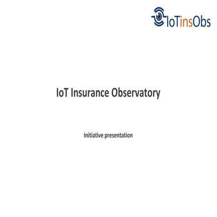 IoT Insurance Observatory 
