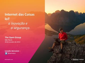 Internet of Things, IoT inovação e Segurança