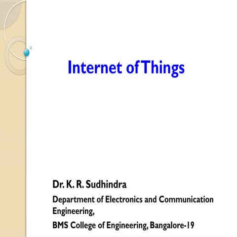 IOT KRS-Internet of things- applications