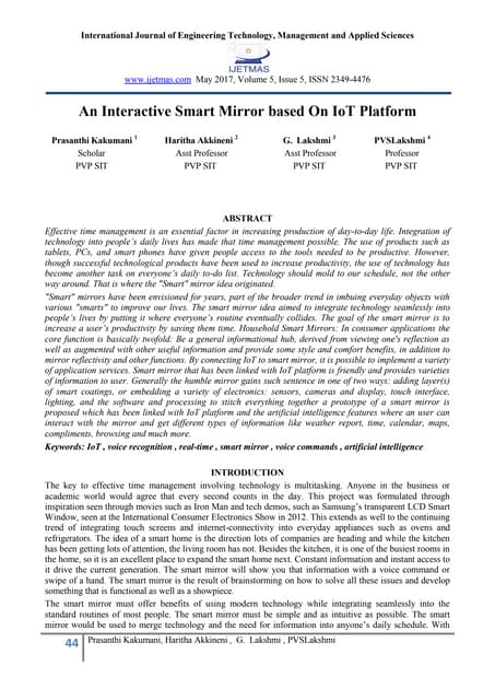 Iot mirror but can u add artificial 2 @1000KV Technologies 9030844877